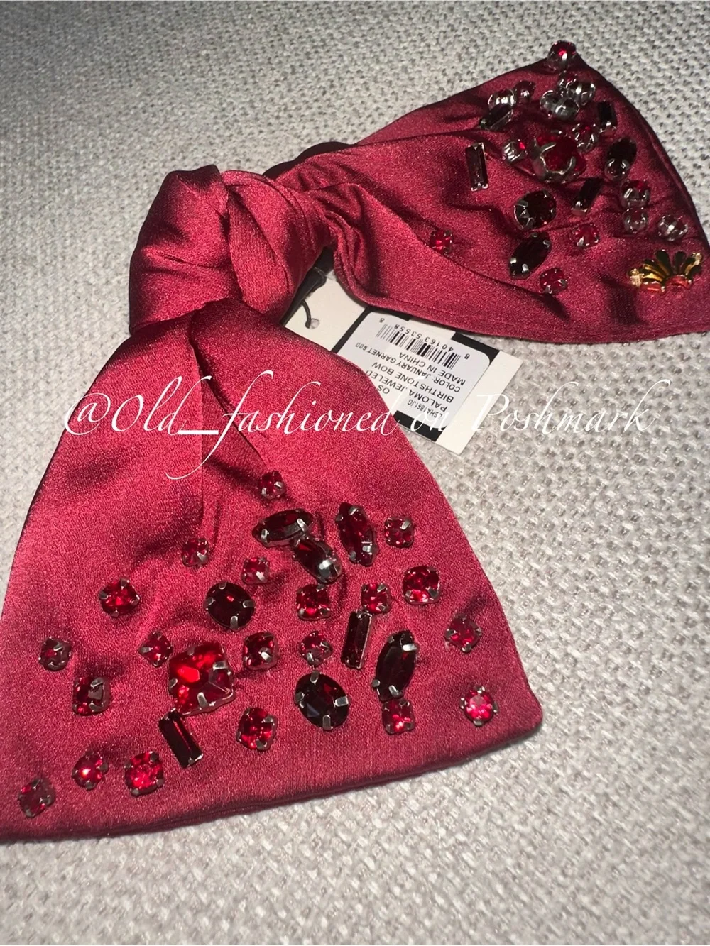 LELE SADOUGHI Paloma Jeweled Bow Barrette